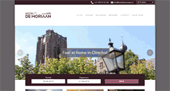 Desktop Screenshot of hoteldemoriaan.nl